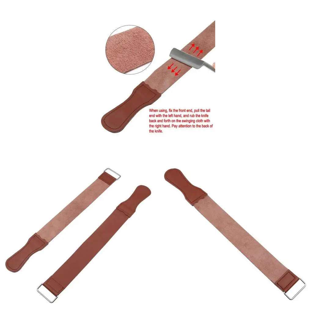 

Professional Barber Strop Straight Sharpening Shave Shaving Strap