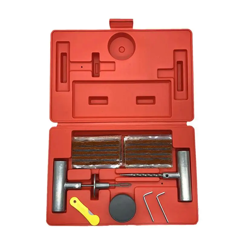 

Комплект автомобильных шин, ремонтный комплект для прокола шин, 37 шт., портативный съемник шестерен, аксессуары для удаления авто, грузовика, велосипедной косилки, газона