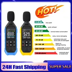 FNIRSI FDM01 Noise Measuring Instrument Sound Level Meter Digital Handheld DB Meter 30~130dB Audio Measuring Instrument