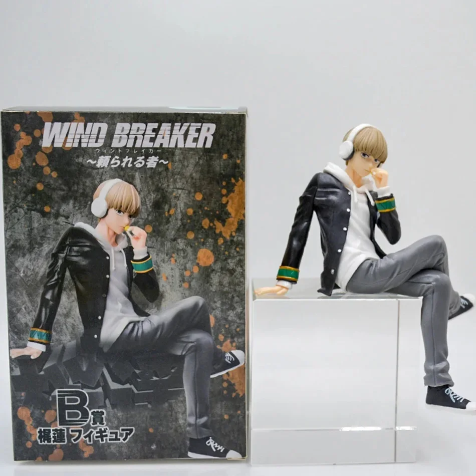 Figurine de tir à vent Sakura Haruka, Kaji Ren, bouchon de nouilles, modèle assis, jouet cadeau, poupée Aciton