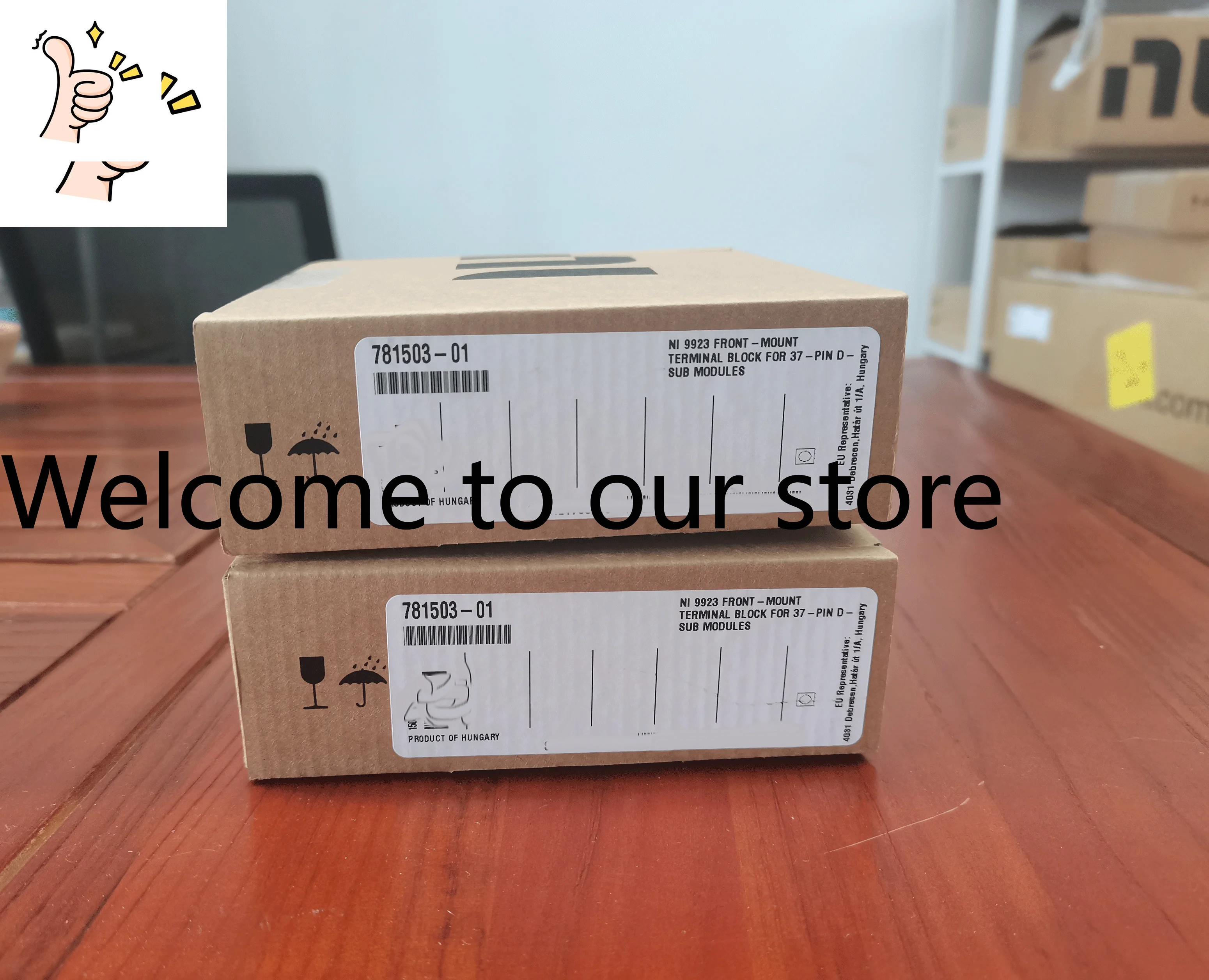 US NI 9923 781503-01 For 37-pin D-SUB Module Bolt Junction Box, Can Be Invoiced