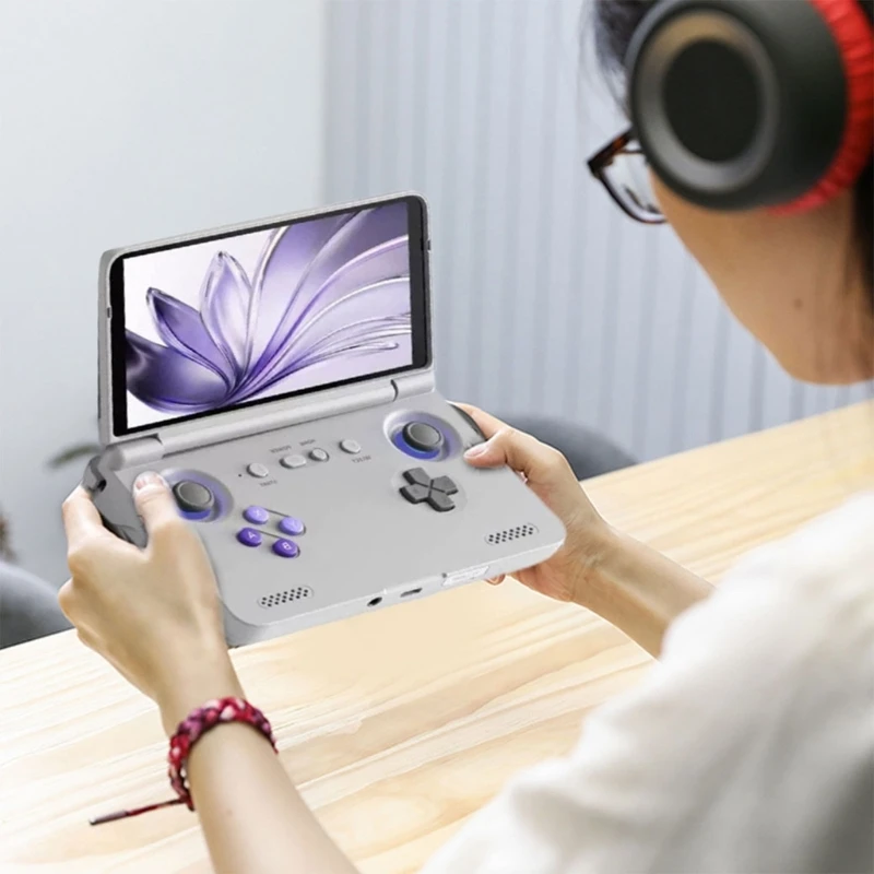 Dispositivo portátil para juegos transparente de 5,5 pulgadas, alto rendimiento, Snapdragon SD865, peso ligero, construcción de tiempos de reproducción extendidos en la marcha