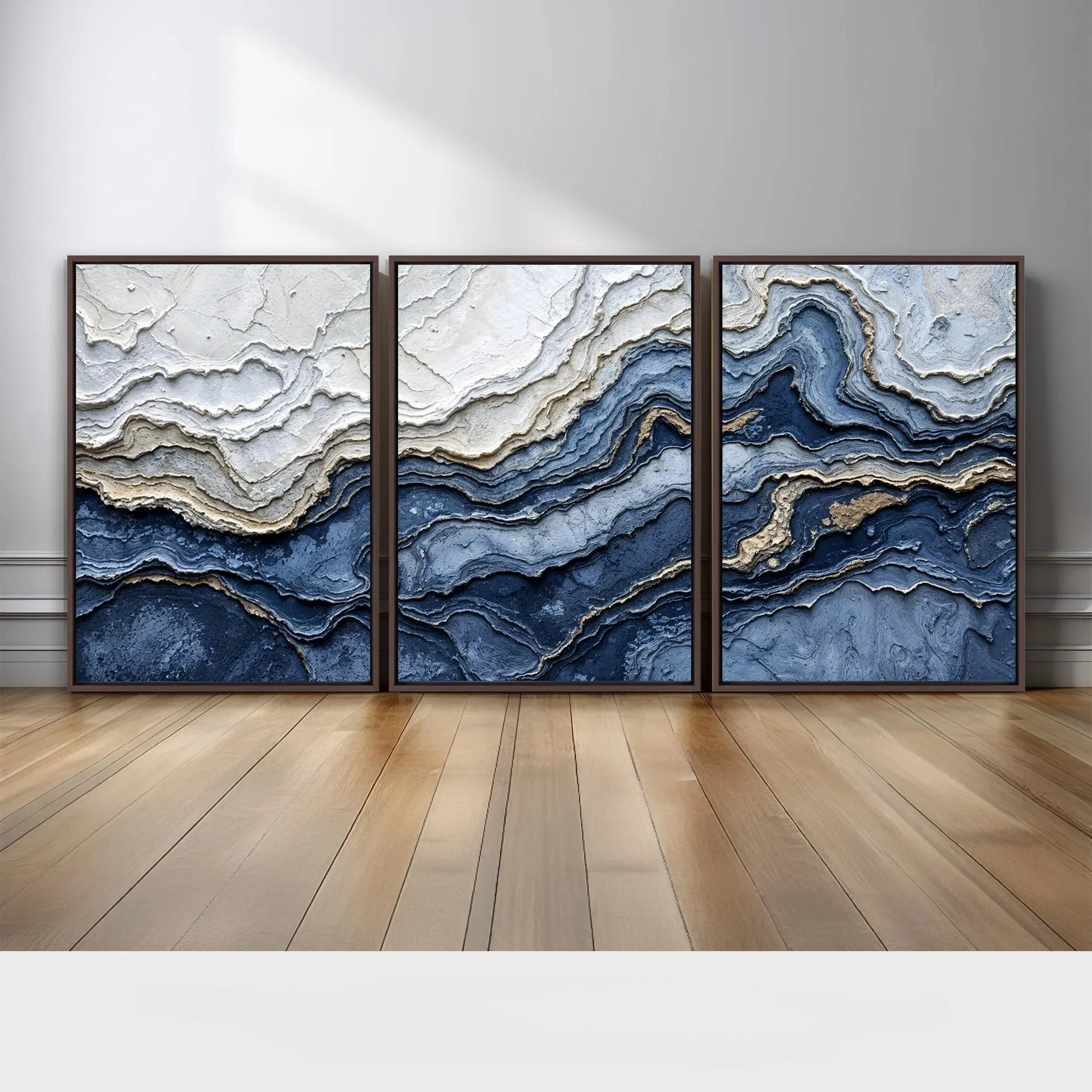 Home Fragrance Ocean Breeze - Conjunto de 3 Peças de Arte