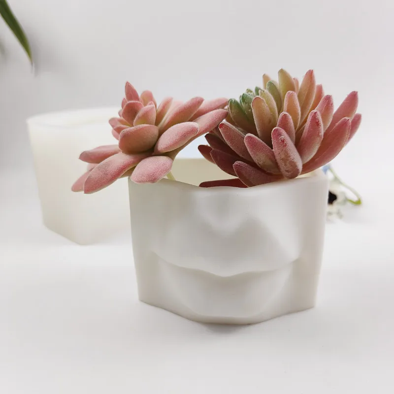 

Sexy Lip Cup Storage Box Succulent Flower Pot Silicone Mold Scented Stone Ornaments Homemade Ashtray Flower Pot Pen Holder