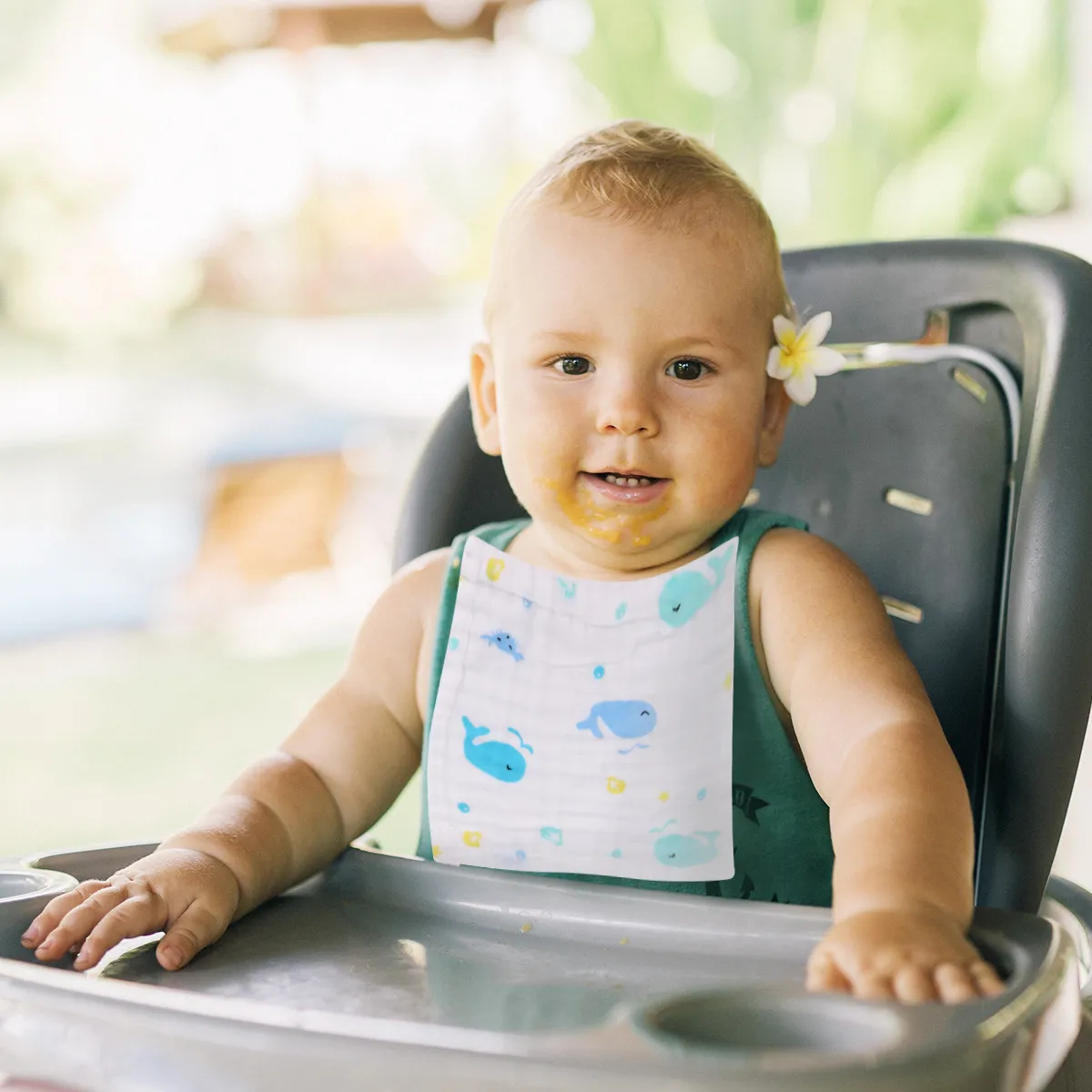 

5pcs Baby Towel Set Infant Face Towels For Newborn Girls Boys Muslin Washcloths Absorbent Cotton Bib Teething Cloths 6-Layer