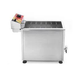 Commercial Electric Corndog Korean Mozzarella Deep Frying Machine Cheese Hotdog Fryer