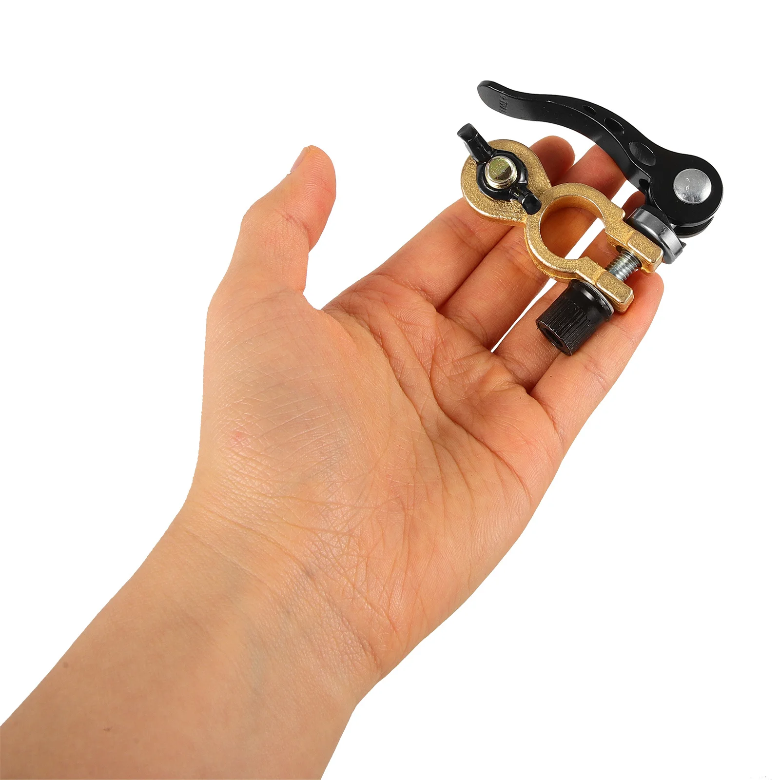 1 زوج محطة قطع جهاز السيارات النحاس أعلى آخر موصلات الإفراج السريع محطة المشبك للسيارة