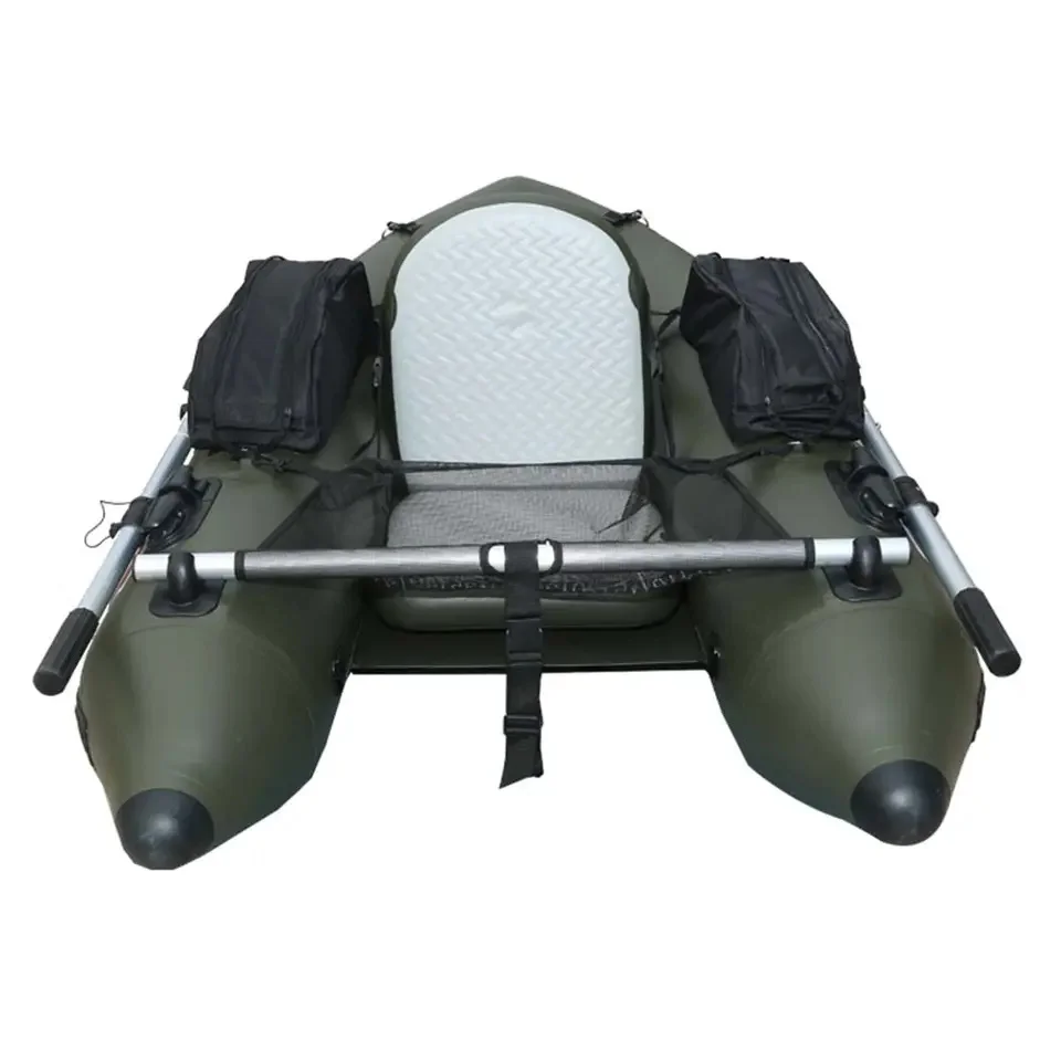 Float Tube 900 With Inflatable Seat Belly Fishing Boat For Single Person