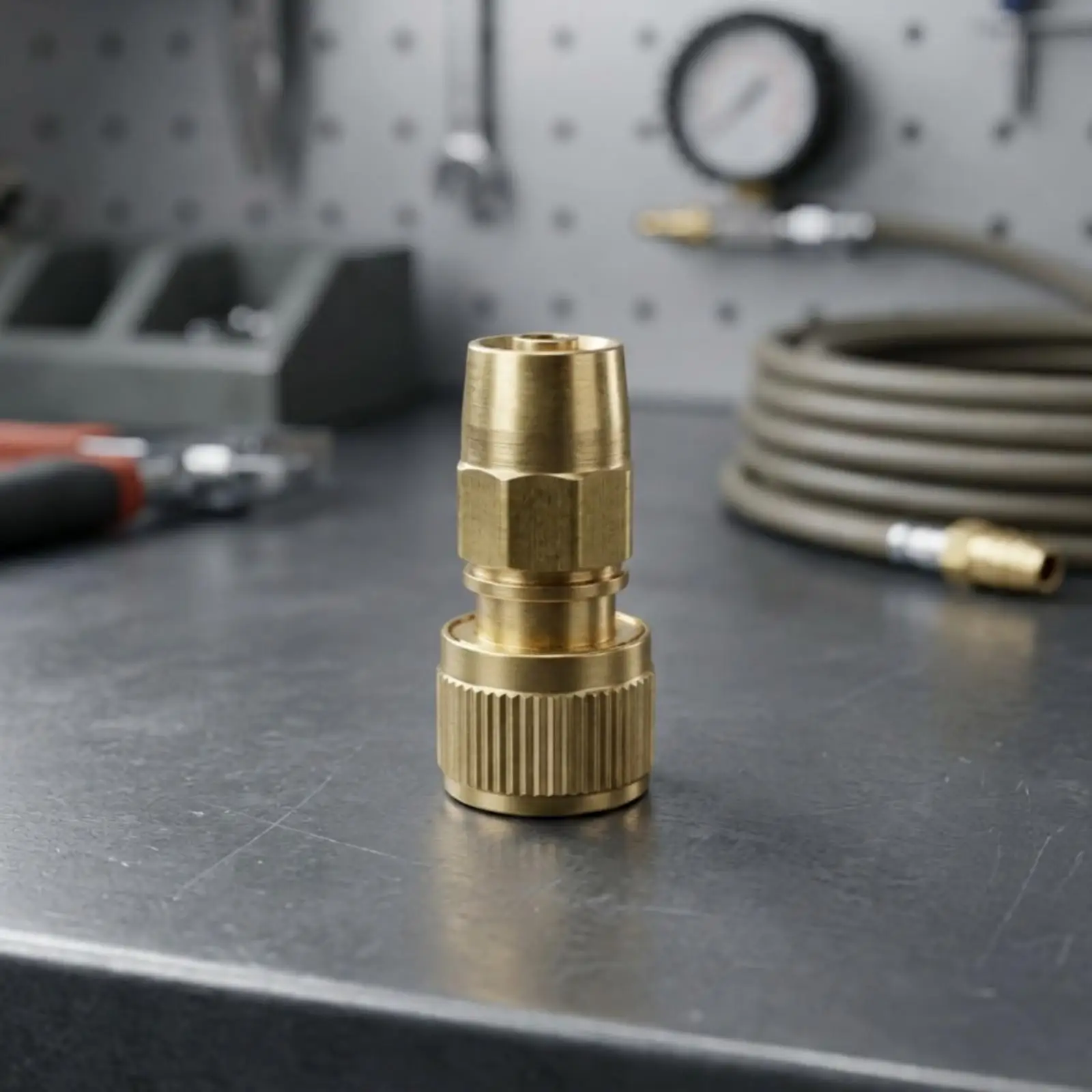 Flexible Hose Connector Hex Grip Hose Coupling Water Hose Connection for 8 Mm to 10 Mm Tubes