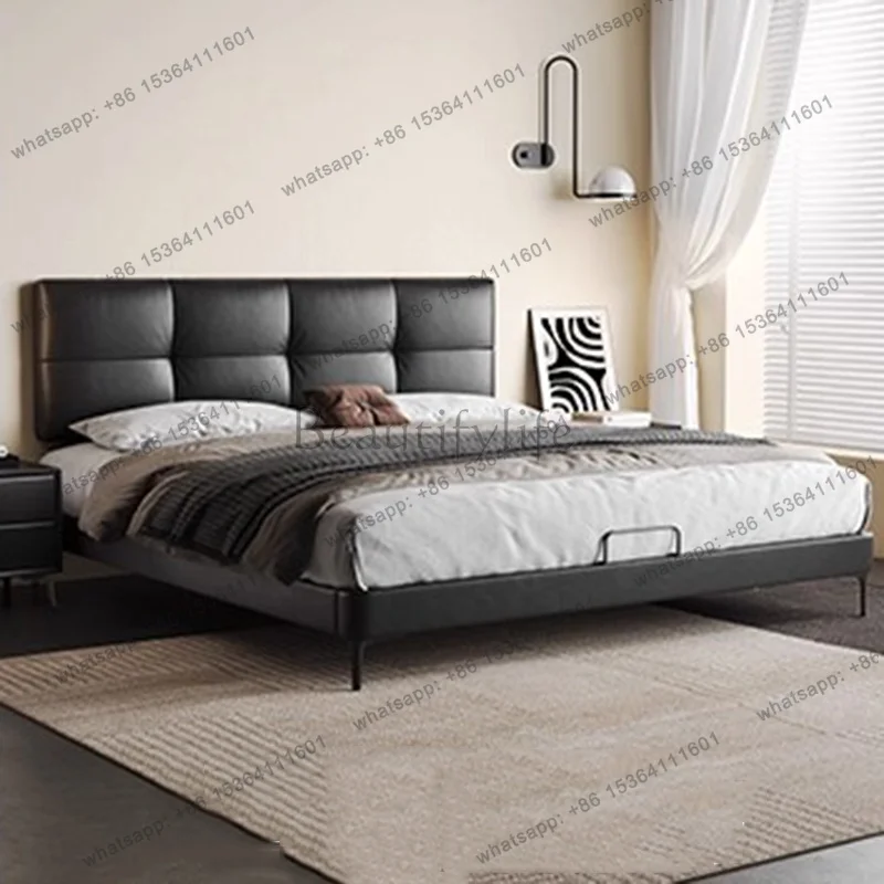 FG Bedroom Frame Bed Baby Children Double Luxury Modern Girls Multifunctional Massage Bed Sleeping Muebles Lounge Suite Furnitur