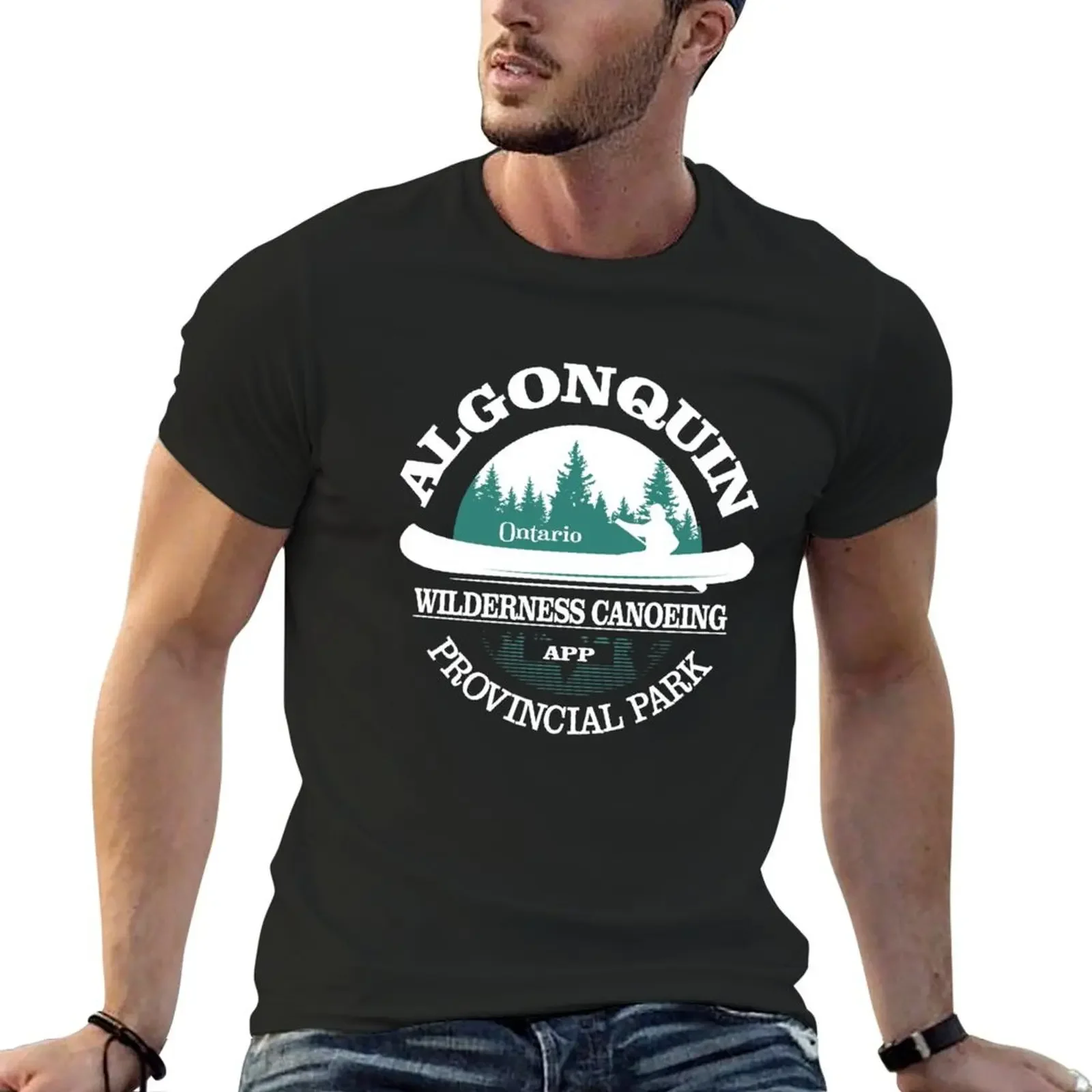 Algonquin Provincial Park (CT) T-Shirt anime tshirt man t shirt fruit of the loom mens t shirts