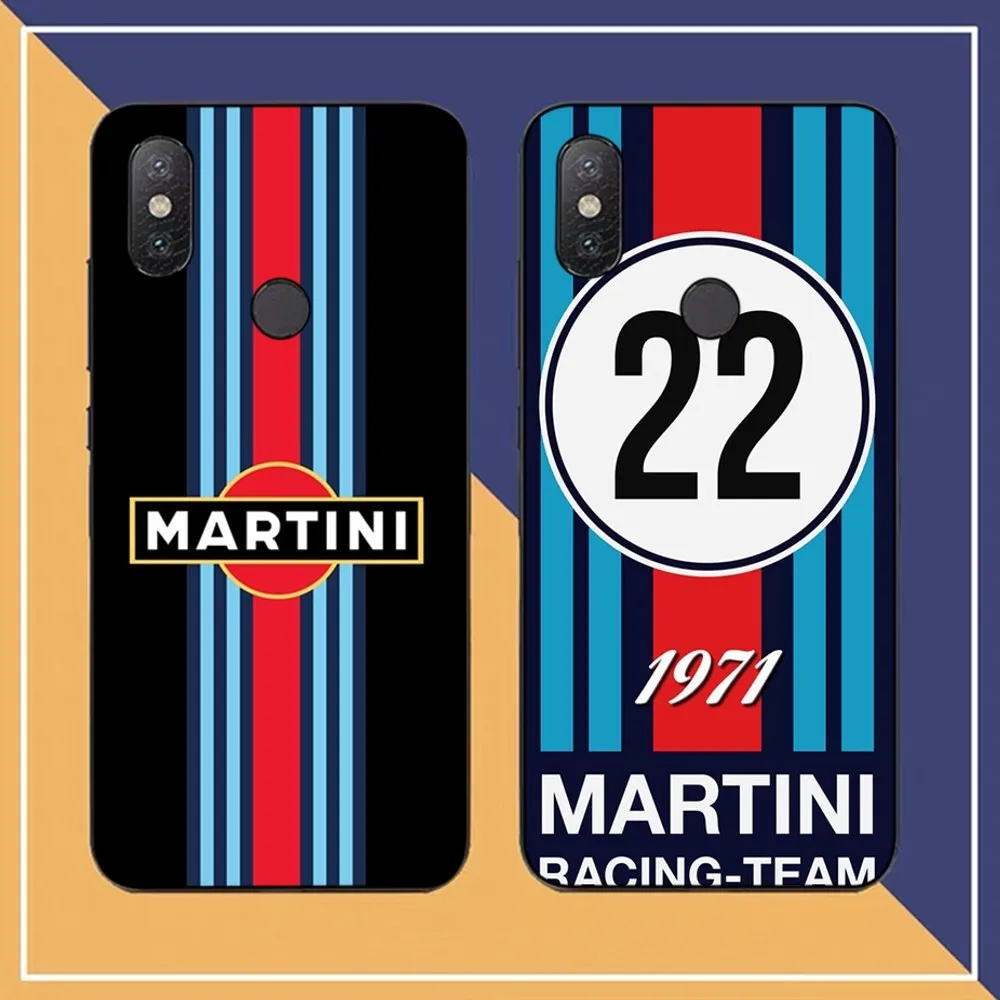 Racing Martini Phone Case For Redmi Note 4 X 5 A 6 7 8 T 9 9S 10 11 11S 11Epro Poco M3 Pro