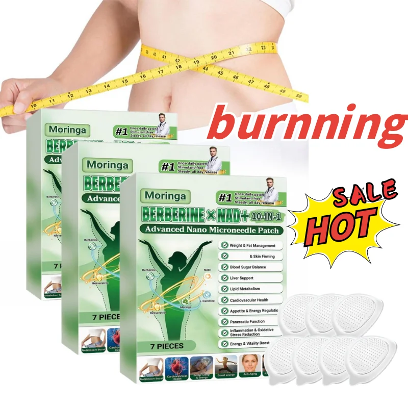 7pcs/box 10 In 1 Nano Microneedle Patch Essence Firming And Lifting Reshaping Safe 100% Natural Ingredients Skin Shaping Patch