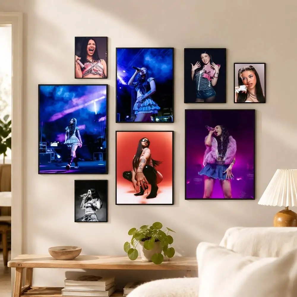 Singer A-Anna Pepe  Poster Waterproof Wall Art Sticker For Bar Living Room Vintage Decor High Quality Print Gift
