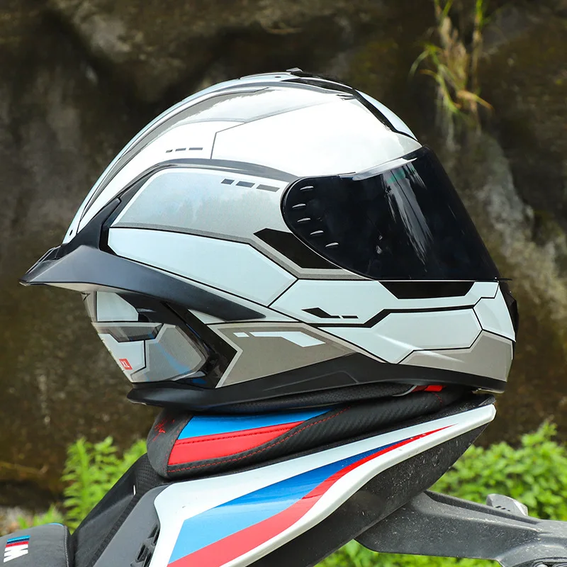 

ORZ Unisex Flip Up Motorcycle Helmet Tough ABS Shell Dual Sun Visor DOT Standard Impact Resistant Touring Helmet