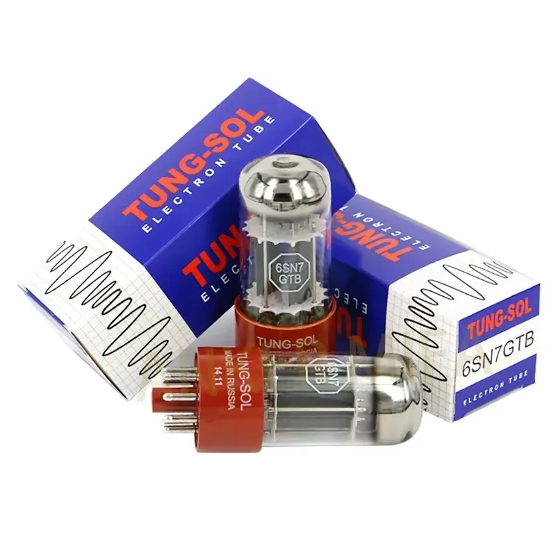 أنبوب تفريغ الهواء من TUNG SOL يحل محل 6SN7GT ، 6H8C ، 6N8P ، CV181 ، HIFI ، صمام صوت ، أنبوب إلكتروني ، طقم مضخم صوت متطابق ، 6SN7 ، 6s7gtb
