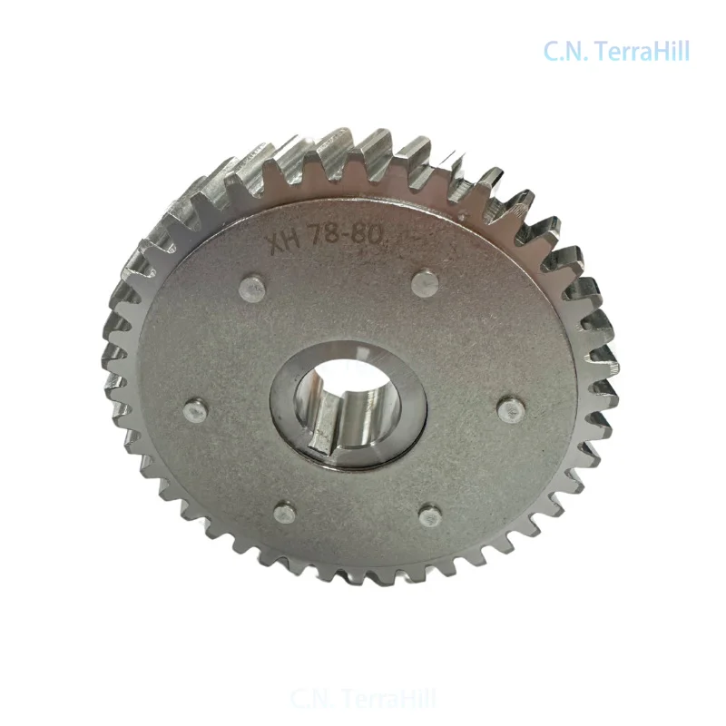 Motorcycle Crankshaft Balance Gear Driven & Drive Gear Set DM200 43T E08030040