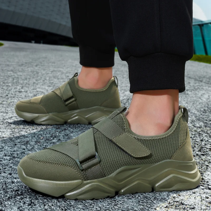 Stylish, comfortable, and versatileMen's fitness running shoes for exercise and leisure sportsJinjiang cold-glue shoe factory