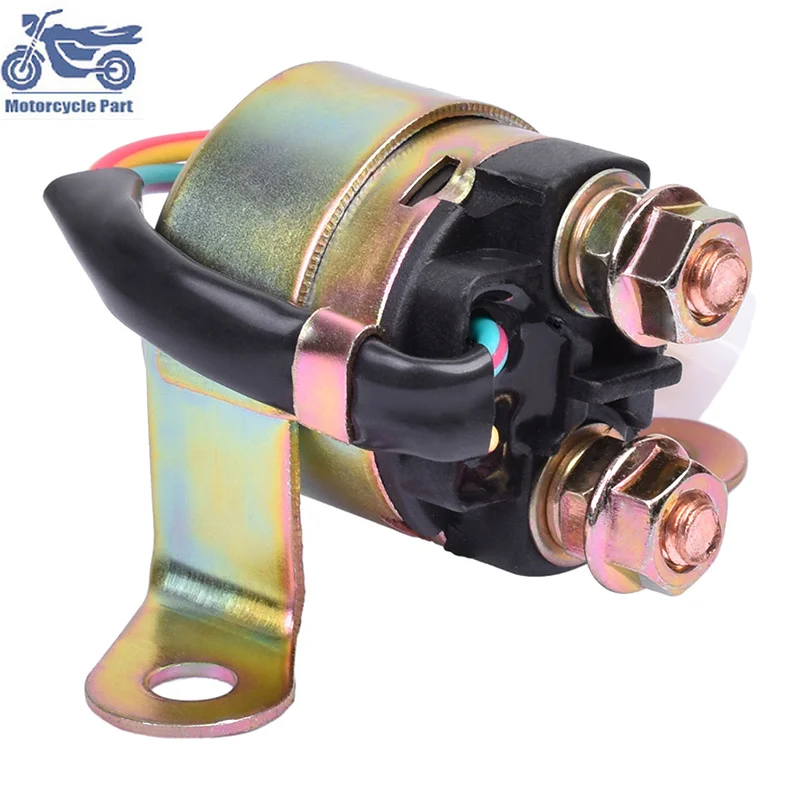 

Motorcycle Electrical Starter Relay Solenoid For Suzuki GN125 BOULEVARD S50 DF200 1996-1999 DR200SE 1997-2007 GN250 1985-2001