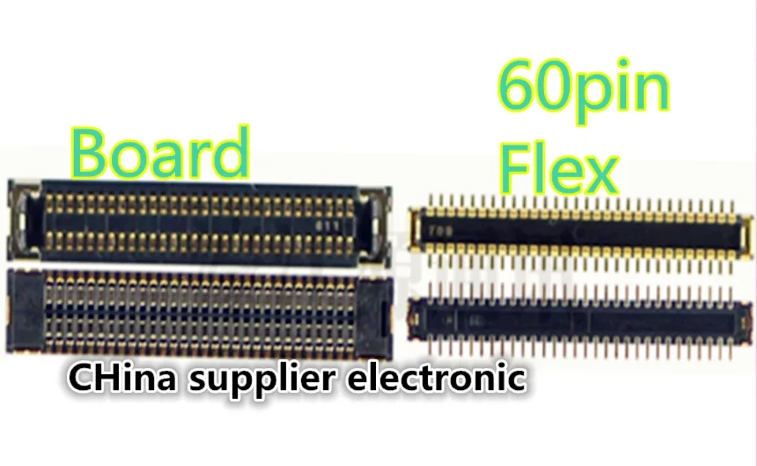 60pin tail plug cable connection seat Board Flex  For Huawei mate20ro display seat mate20 mate20X