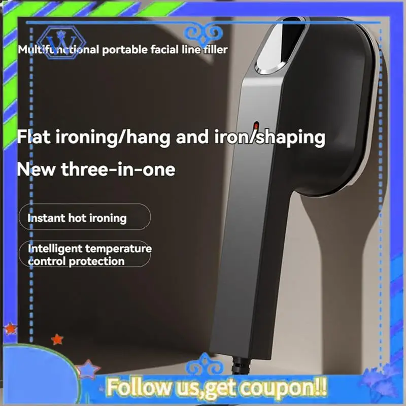 

Easy To Use Garment Steamer Portable Steam Iron For Clothes Handheld Mini Vertical Ironing For Home Travel Wet Dry Ironing US