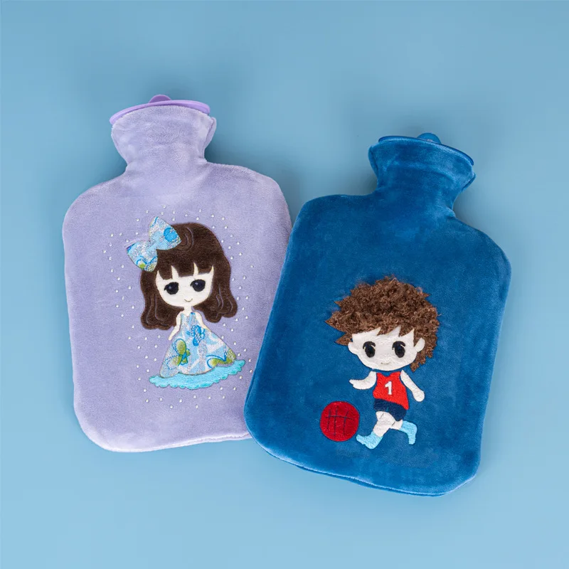 

High Quality Cute Large Warmer Hot Water Bag for Period Pain Stuffed Menstrual Colic Heater Plush Hand Warmer Guatero Bottle