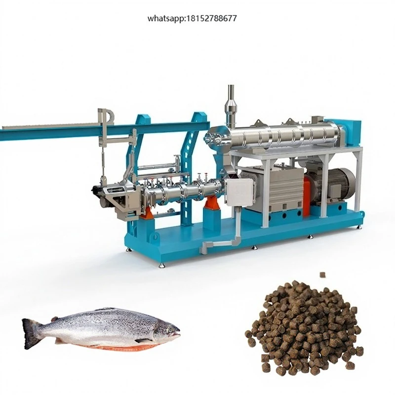 Automatic Aquatic Feed Extruder Machine