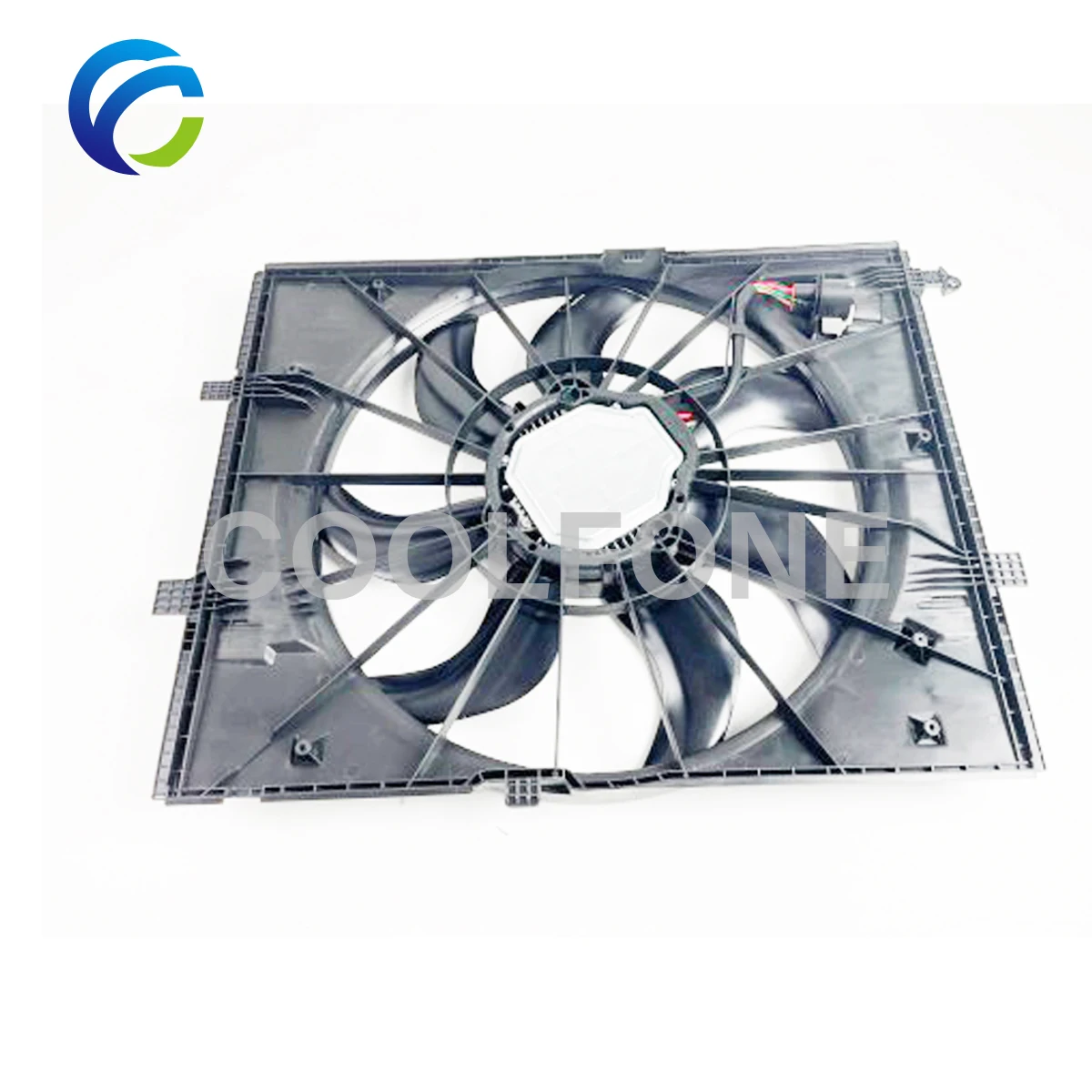 Electric Cooling Fan for MERCEDES BENZ W213 E300 E320 X253 X253 GLC 2.0T M274 2016 2017 2018 2019 A0999063902 A0999065601 600W