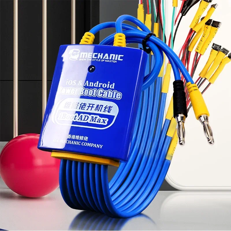 Meccanico iBoot AD Max cavo di prova dell'alimentatore Android One Button Boot Control line per Android per IPhone 13 13mini 13pro max