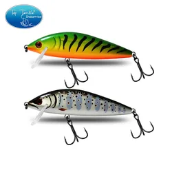 ÜST TACKLE INDUSTRIES Batan Minnow Balıkçılık Cazibesi 7 cm 10g Yapay Alabalık Cazibesi Akışı Göl Jerkbait Kaya Balıkçılığı Sert Yemler