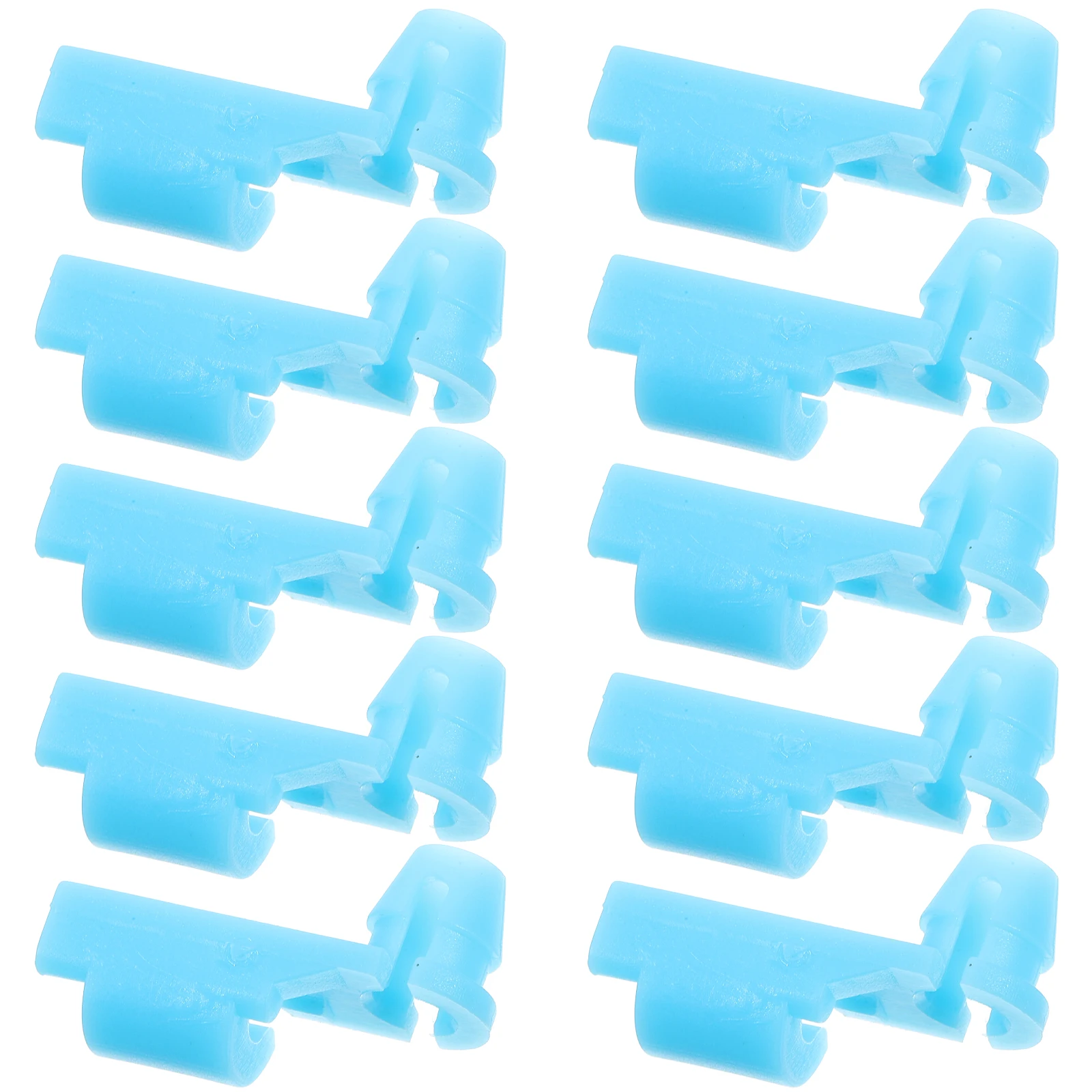 

10 Pcs Door Clips Handle Lever Fixer End Retainer PP Material Durable Installation Car Accessory Tailgate Clip