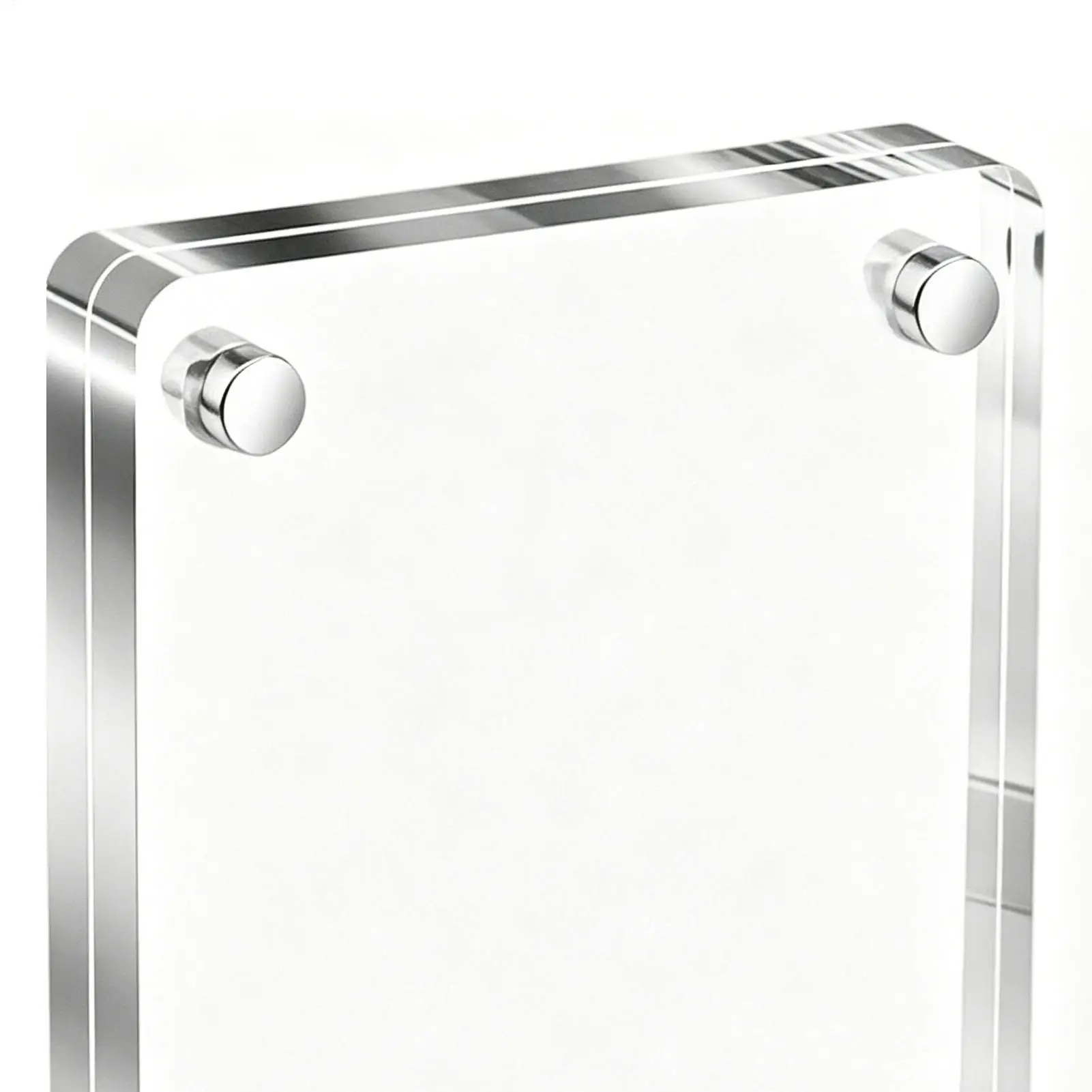 Visor Photo Clip Acrylic Magnetic Interior Decor Car Photo Holder Picture Frame For Men Mom Dad Boyfriend Girlfriend Family