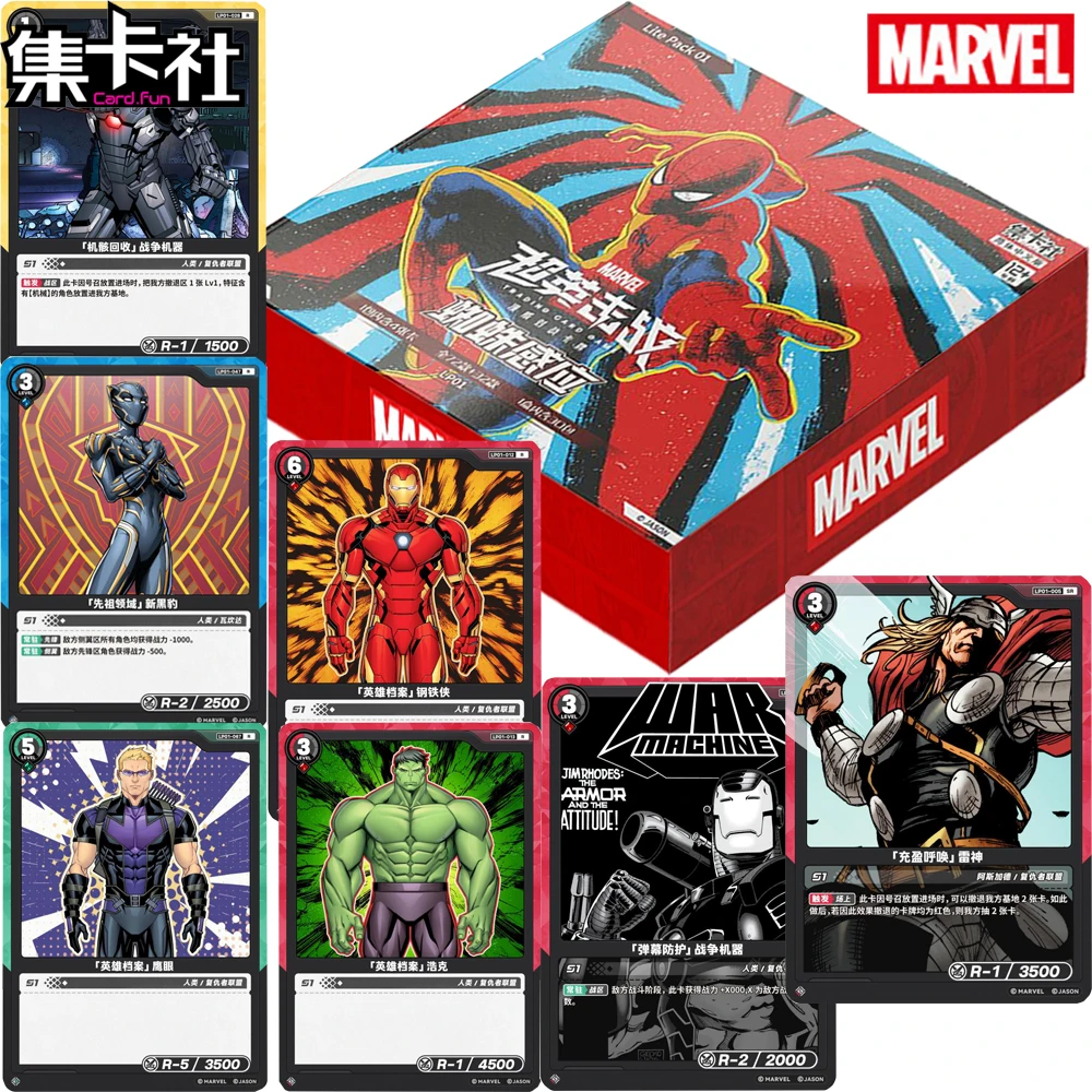 Original Card.fun Marvel Spider-Sense Collection Card High-definition Characters Fashion Trend Creative Chinese Language Cards