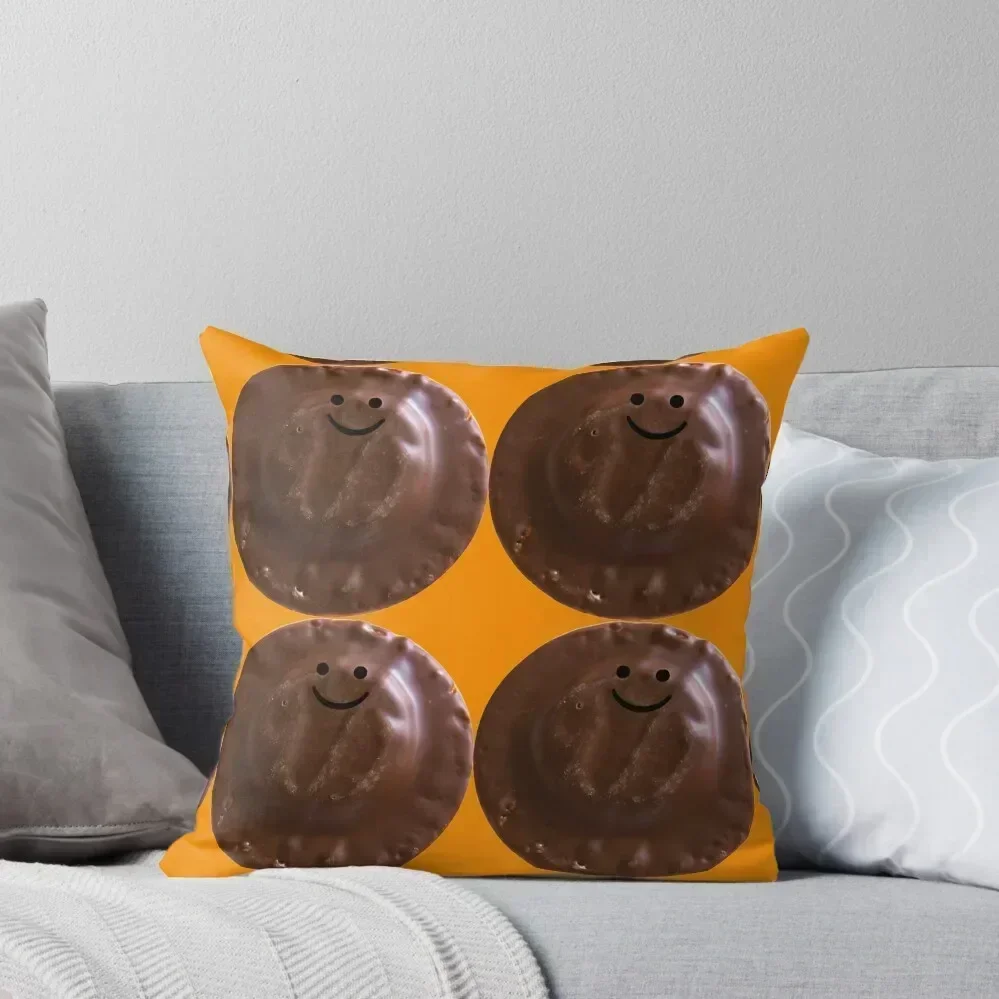 Gerald the Jaffa Cake (large) Throw Pillow Sofa Cushions Luxury Pillow Cover pillow