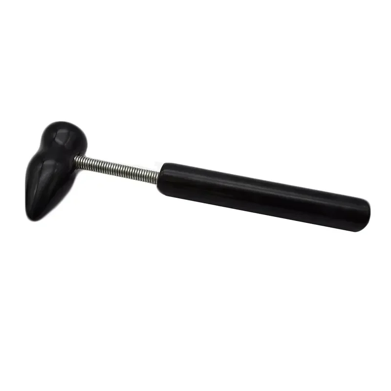 Black Acupuncture Massage Hammer for Body Muscle Relaxation Pain Relief Health Care Hand Tool Bianshi Therapy Device Portable