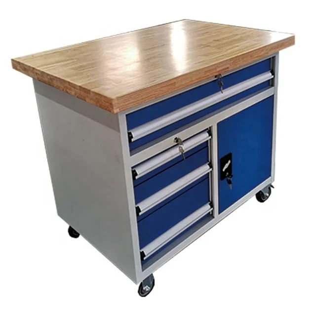 Stainless steel workshop tool cabinet garage workbench cabinet