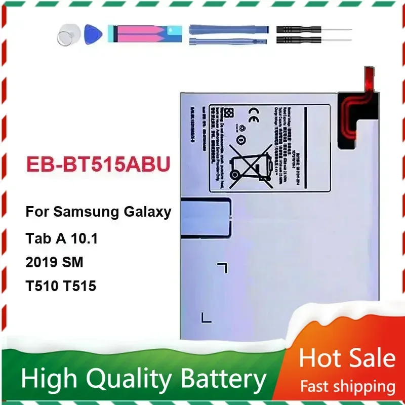 

EB-BT515ABU Аккумулятор для планшета емкостью 6000 мАч для Galaxy Tab A 10,1 2019 SM-T510 T510 T515 T517, запасные части, запасные аккумуляторы