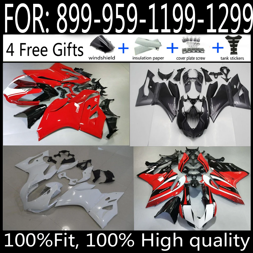 

Fairings Kit Fit For Ducati Panigale 899 1199 2012 2013 2014 full fairing kit Bodywork Set High Quality Injection mold