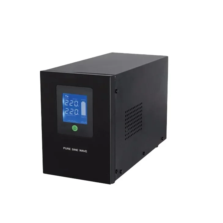 1KVA Home Power System UPS 1000W Solar Pure Sine Wave Inverter With 12V DC Battery Charger For Off-Grid Renewable Energy