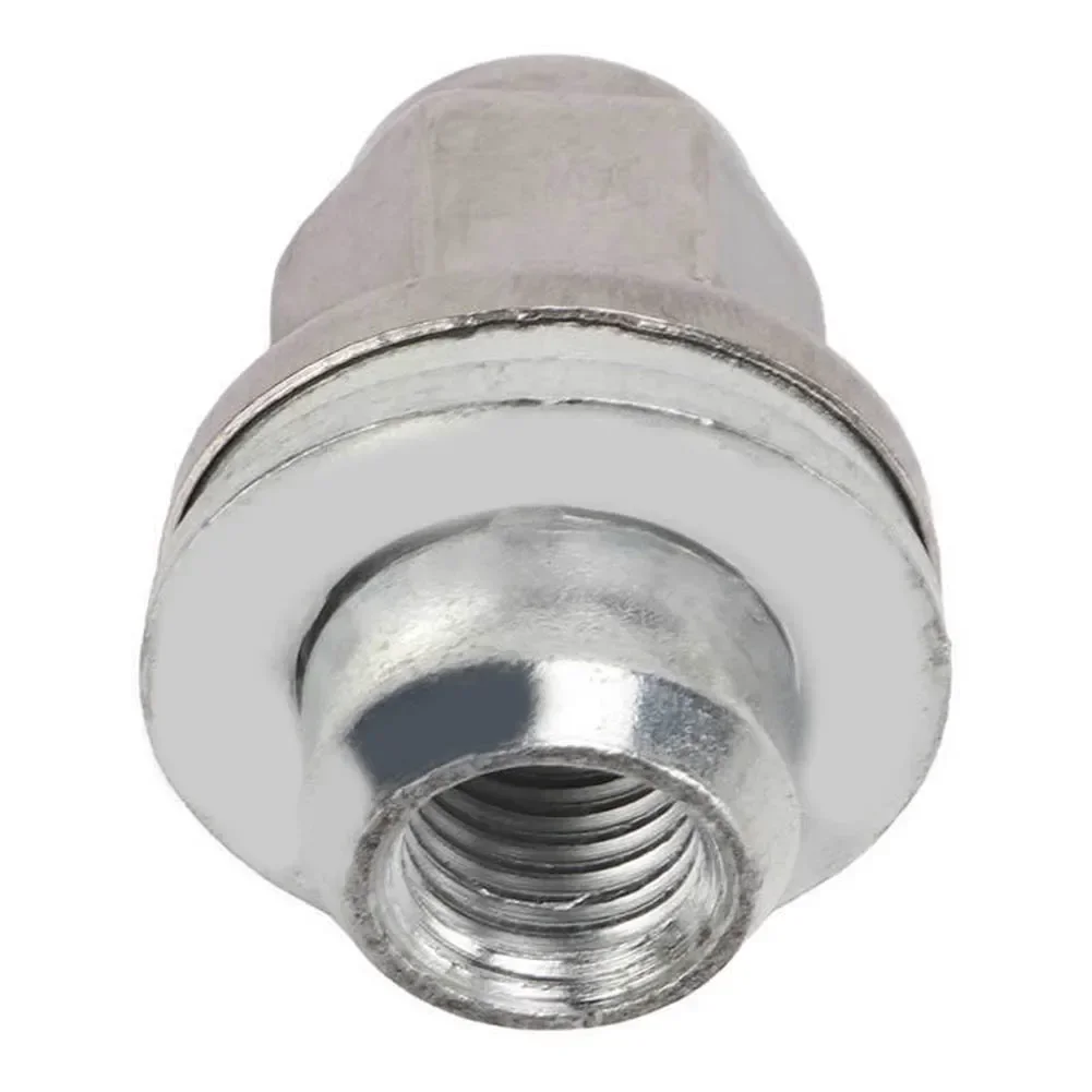Premium Silver C2C35294 Iron Wheel Lug Nut Replacement for Jaguar XJ XK XF S X Type Enhances Vehicle Performance