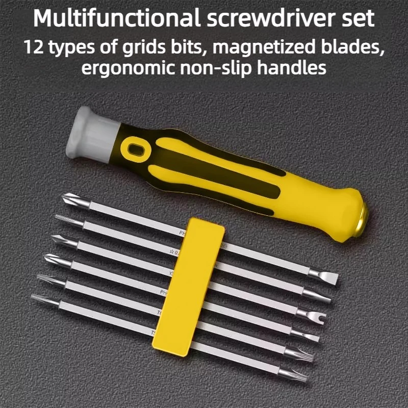 Alien-Shaped Screwdriver Set U-Shaped And Phillips, Multifunctional Household Screwdriver Kit, Star-Shaped And Flathead Tools