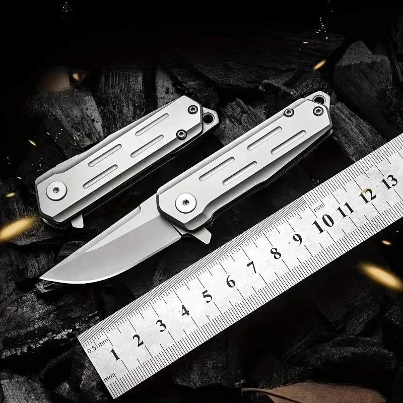 

1pc Folding Outdoor Pocket Knife，High Hardness Camping Mini Knife，Multi -purpose Fruit Knife，Applicable to Outdoor,Travel