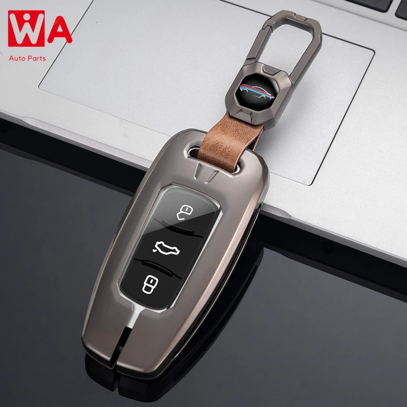 

Metal Zinc Key Cover Case Shell For Geely Atlas Boyue NL3 EX7 SUV GT GC9 7 Emgrand X7 Borui Gili Atlas Remote Fob Keyless Set