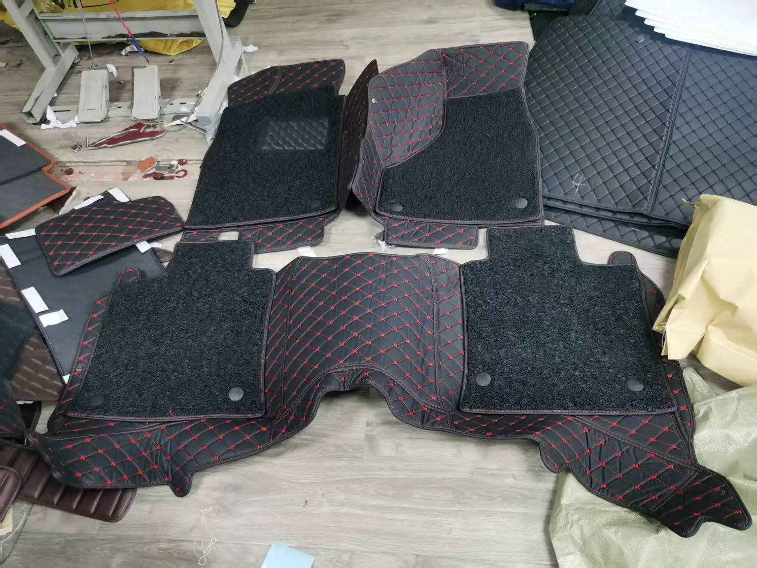 Coil Car Floor Mat For Tesla Model Y Tesla Model 3 Tesla Model S Tesla Model X Auto Carpet Parts