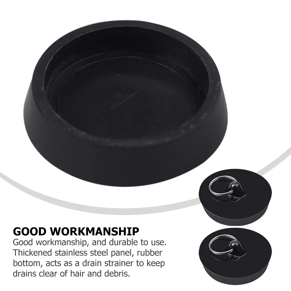 

4 шт., пробка для воды, уплотнительная пробка для раковины, сливная пробка из нержавеющей стали, аксессуары для ванной комнаты, инструмент для ванны в отеле