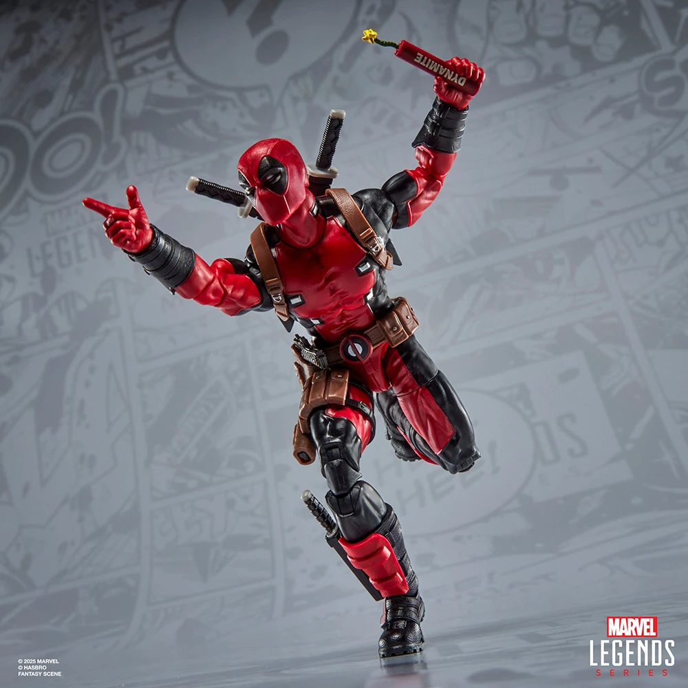 [En stock] Hasbro Original Marvel Legends serie máxima Deadpool & Doop 15cm figura de acción de Anime de lujo modelo juguetes de adorno