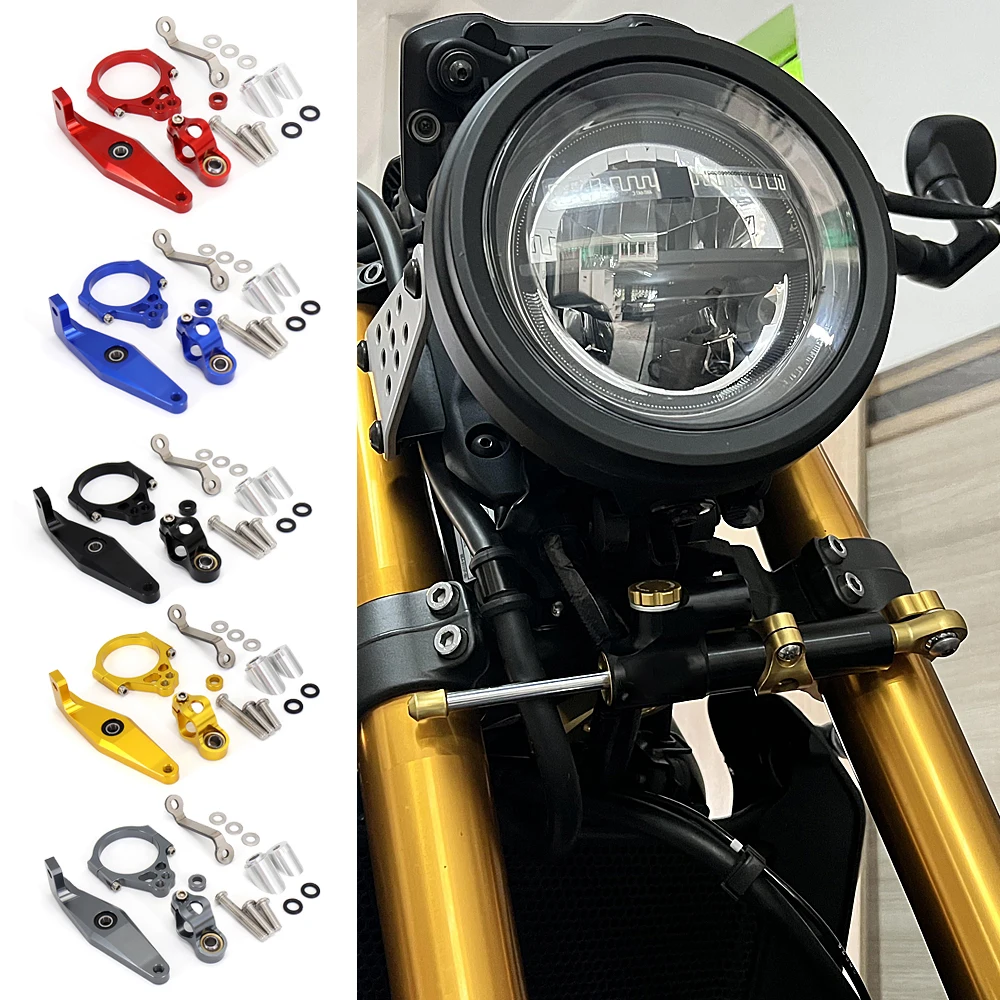 

New Motorcycle Accessories Adjustable Steering Damper Stabilizer Fit For YAMAHA XSR900 XSR 900 xsr900 xsr 900 2022 2023