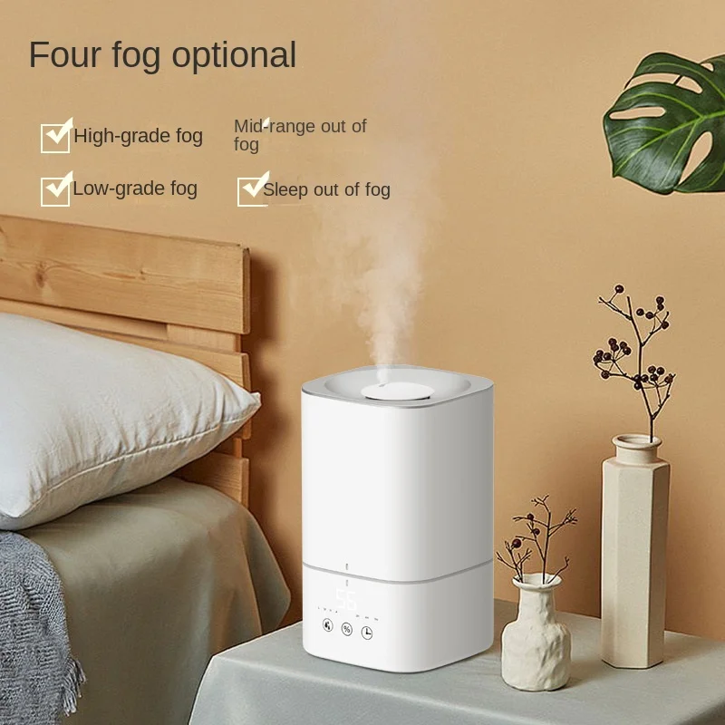 مرطب هواء ذكي لسطح المكتب لغرفة النوم بسعة كبيرة
