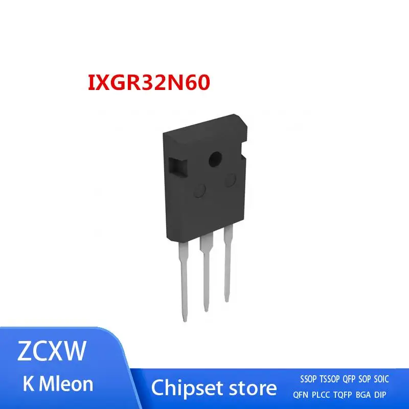 10PCS/LOT  IXGR32N60CD1 IXGR32N60C IXGR32N60 ISOPLUS247 32A 600V