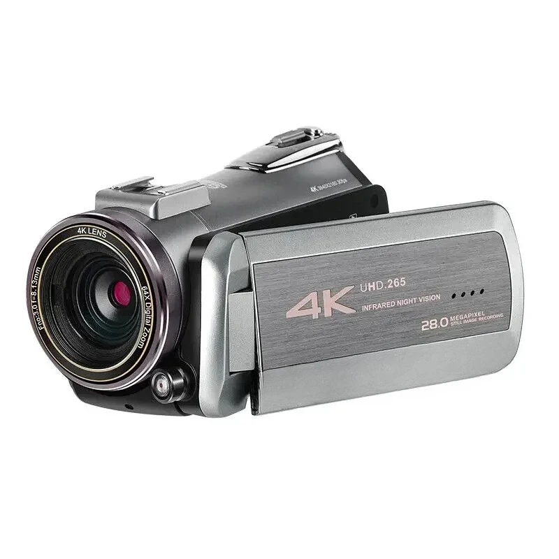 New Style Live Broadcast 4K 1080p Digital Video Cam'era with 3.0'' Touch Display
